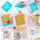 Gorgecraft 2Pcs Word Welcome to Our Home Pattern Self-Adhesive Silk Screen Printing Stencil DIY-GF0004-09-5