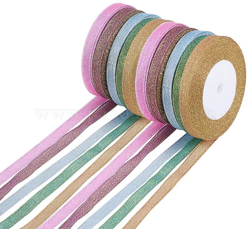 Shop NBEADS 10 Packs Organza Ribbon for Jewelry Making PandaHall Selected