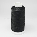 Filo nylon, per la fabbricazione di nappe, nero, 0.3mm, circa 1093.61 iarde (1000 m)/rotolo