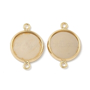 Плоский контур с латунным контуром кабошона KK-K414-13D-G