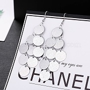 Модные серьги с кисточками из сплава LE0985-4