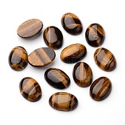 Натуральный тигровый глаз овальные кабошоны G-L394-06-25x18mm