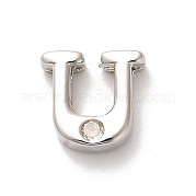 Стойки обшивки латунь кубического циркония бусы KK-L210-008P-U