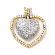Латунные микро проложить кубического циркония подвески KK-Q772-08PG