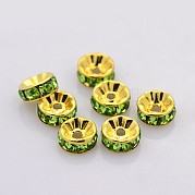 Латунные бусины разделители для поставки стразов RB-A014-Z8mm-07G