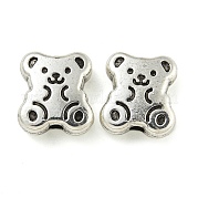 Сплавочные овальные бусины тибетского стиля  FIND-M056-08AS