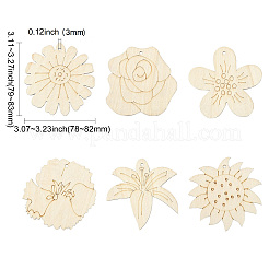 Древесины подвески WOOD-CJC0019-16