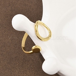 Кольца-манжеты из нержавеющей стали 304 RJEW-D332-05G