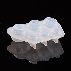 Stampi in silicone per bracciali con perline a testa di teschio&nbsp;X-DIY-L021-60