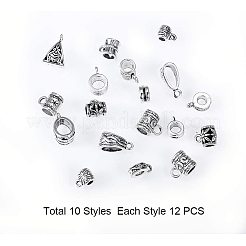 Поручни из сплава в тибетском стиле TIBE-PH0004-90