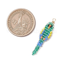 Стеклянные подвески из бисера&nbsp;PALLOY-MZ01239-02