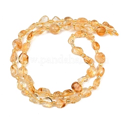 Fili di perle di citrino naturale riscaldate&nbsp;GG-CBA3A44-C04-01