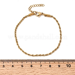 Bracelets à chaîne en acier inoxydable 304 pour femmes&nbsp;BJEW-P395-01G