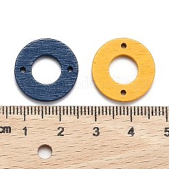 Расписные звенья из натурального тополя WOOD-T021-01-M