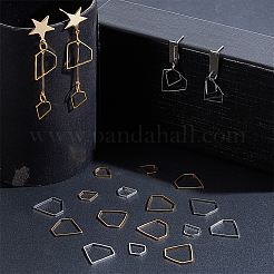 80 шт. 8 стиля соединительных колец из цинкового сплава&nbsp;FIND-GA0004-09