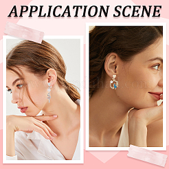 16шт 2 цвета латунные клипсы для серег&nbsp;FIND-SP0003-69