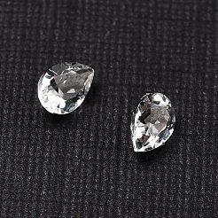 Facettierte natürliche weiße Topas-Cabochons&nbsp;G-I295-05C-15A-10