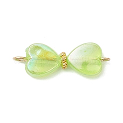 Подвески-коннекторы из прозрачного акрила цвета AB PALLOY-JF04434