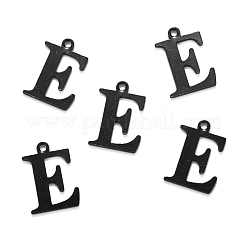 Dijes del alfabeto de acero inoxidable 304&nbsp;STAS-H122-E-EB