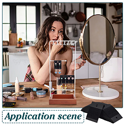 ПВХ с бархатной карточкой для демонстрации сережек AJEW-WH0475-89