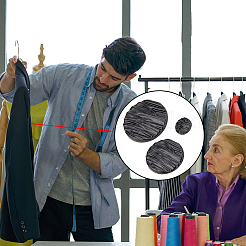 36 шт. 3 стильных пуговицы из сплава с тремя отверстиями на ножке BUTT-GA0001-02EB