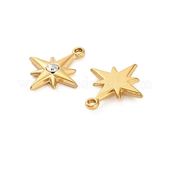 Подвеска из нержавеющей стали 304 со стразами&nbsp;X-STAS-U047-24G