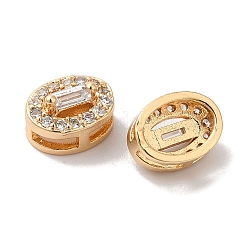 Латунные микропаве из прозрачного кубического циркония KK-G503-18G