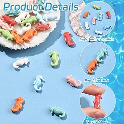 24шт 8 цвета фарфоровые бусины ручной работы&nbsp;PORC-YW0001-84