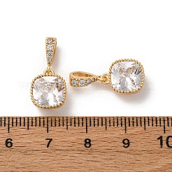 Латунные микро проложить кубического циркония подвески&nbsp;KK-Z112-07G