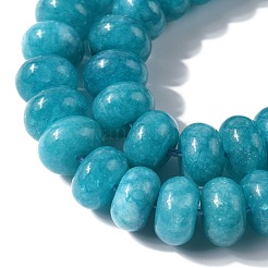 Chapelets de perles en jade blanc naturel teinté&nbsp;G-G107-A08-01