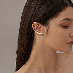 4 шт. 4 стиля С-образных серег из сплава EJEW-GO0002-30