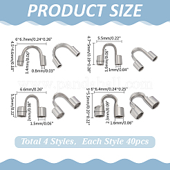 160 шт. 4 стиля 304 хирургическая нержавеющая сталь защитная проволока и протекторы STAS-ME0002-19