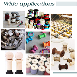 Деревянные пустые катушки ahademaker&nbsp;WOOD-GA0001-34B