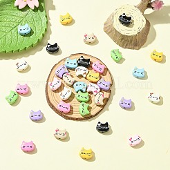 36 шт. 9-цветные бусины из сплава с напылением&nbsp;FIND-CJ0003-30