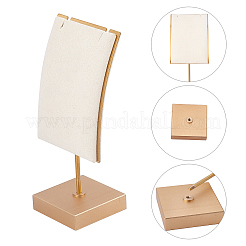 Сплав с витринами ожерелья волокна EDIS-WH0009-07