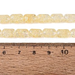 Transparent Knistern Glasperlen Stränge&nbsp;GLAA-NH0001-04-A05