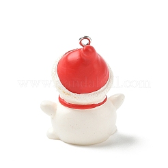 Подвески из непрозрачной смолы на рождественскую тематику&nbsp;RESI-I336-01P-08