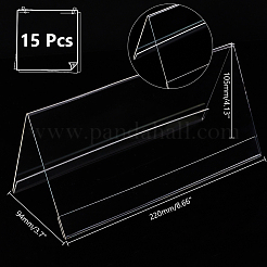 Акриловый держатель для палатки с номером стола AJEW-WH0473-49B