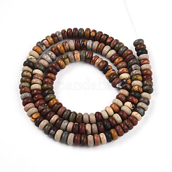 Натуральная полихромная яшма/камень Пикассо/нити бус из яшмы Пикассо G-T140-70B