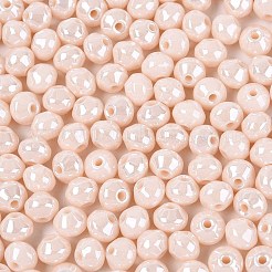 Непрозрачные цветные стеклянные бусины&nbsp;SEED-N007-34B