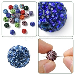 30 шт. Проложить бусины для дискотечного шара&nbsp;RB-YW0001-14H