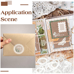 6 сумка 2 стиля водонепроницаемые кружевные декоративные наклейки для животных STIC-SC0001-02B