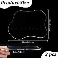 Акриловые коврики для чашек&nbsp;AJEW-WH0261-94