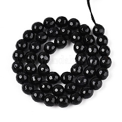 Нити бусин из натурального агата (окрашенного и нагретого) G-T139-8mm-88A