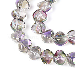 Гальванизируйте прозрачное стекло бисер нитей&nbsp;EGLA-N017-05A-A06