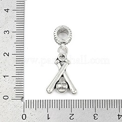 Подвеска из латуни с покрытием из латуни в европейском стиле KK-R200-19AS