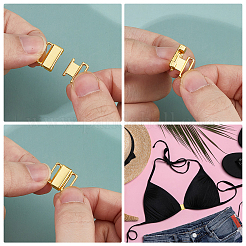 60 шт. 3-х цветные литые зажимы для бикини&nbsp;FIND-FH0016-51