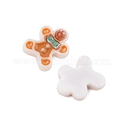 Leuchtende Harz-Cabochons mit Weihnachtsmotiv&nbsp;RESI-U003-02J