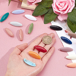 32 шт. 16-х цветные пластиковые броши в виде конского глаза JEWB-GO0001-06