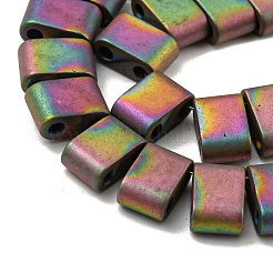 Chapelets de perles en hématite synthétique électrolytique sans magnétiques&nbsp;G-C106-B01-10B